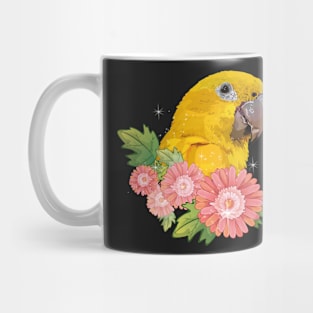 golden parrot Mug